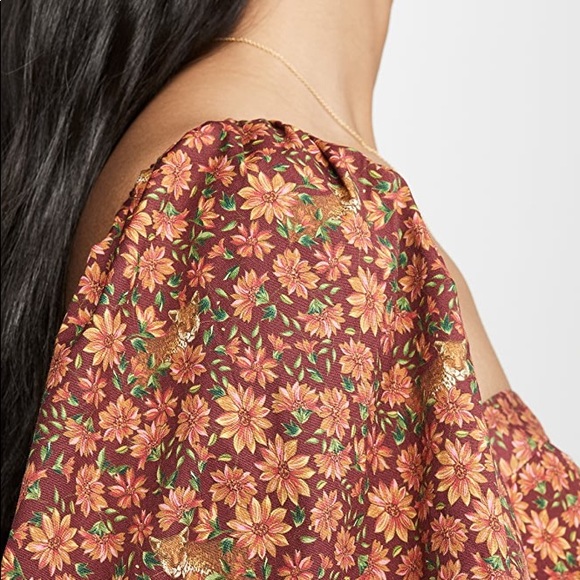 RARE NWOT FARM Rio Leopard Garden Mini Dress - Picture 6 of 11